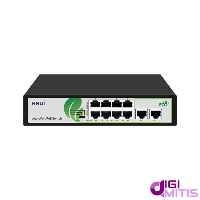 سوئیچ PoE اچ ار یو ای HRUI HR902-AF-82N
