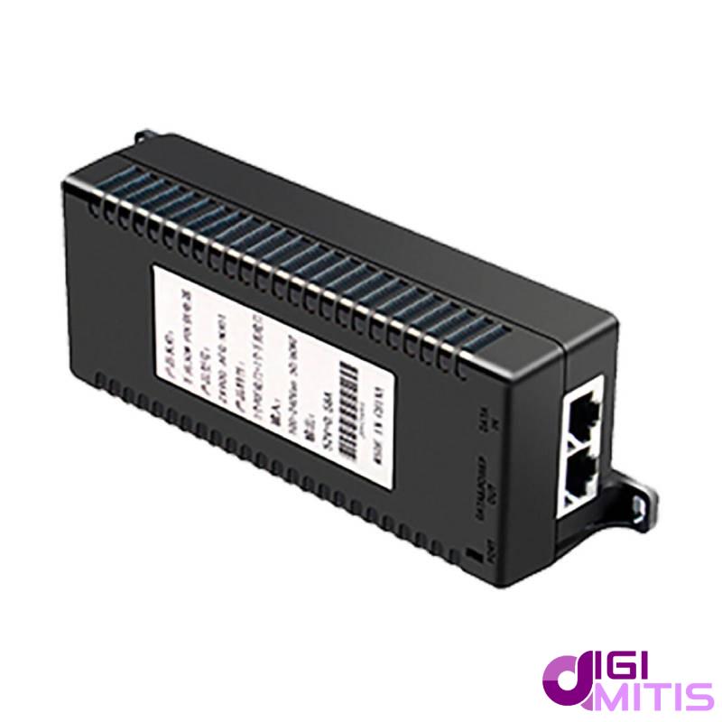 اینجکتور PoE گیگ 30 وات اچ ار یو ای HRUI مدل HR900-AFG-N301 مخصوص دوربین مداربسته و اکسس پوینت